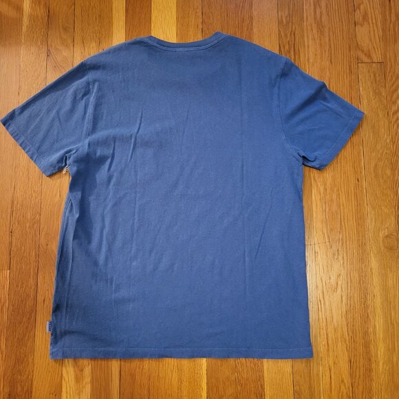 NWT Men's FRAME Pocket Tee, "Classic," Pool Blue, Medium Blue, Sz M - Picture 3 of 12